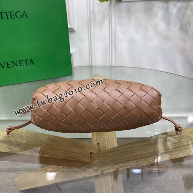 Bottega veneta高端女包 98061 寶緹嘉升級版小號編織雲朵包 BV經典款純手工編織羔羊皮女包  gxz1183